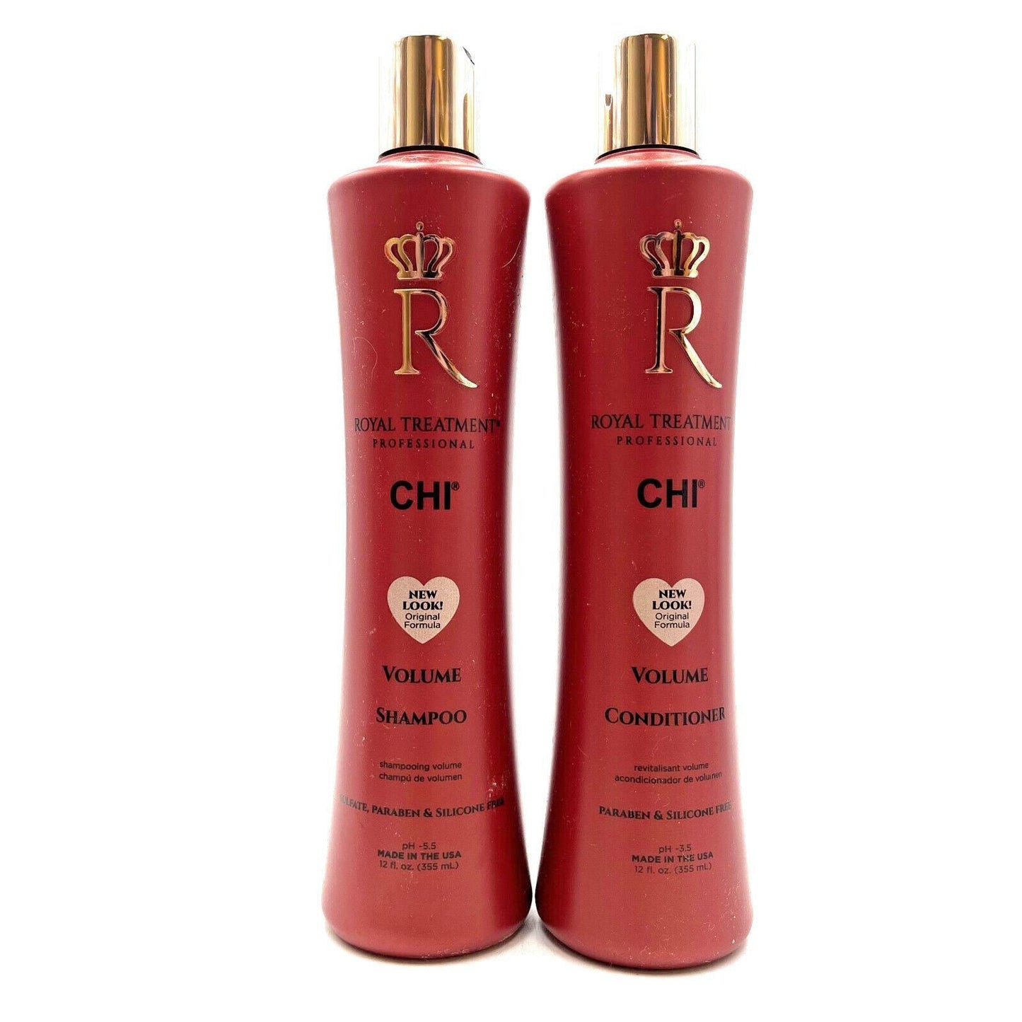 CHI Royal Treatment Volume Shampoo & Conditioner 12 oz Duo-New Package