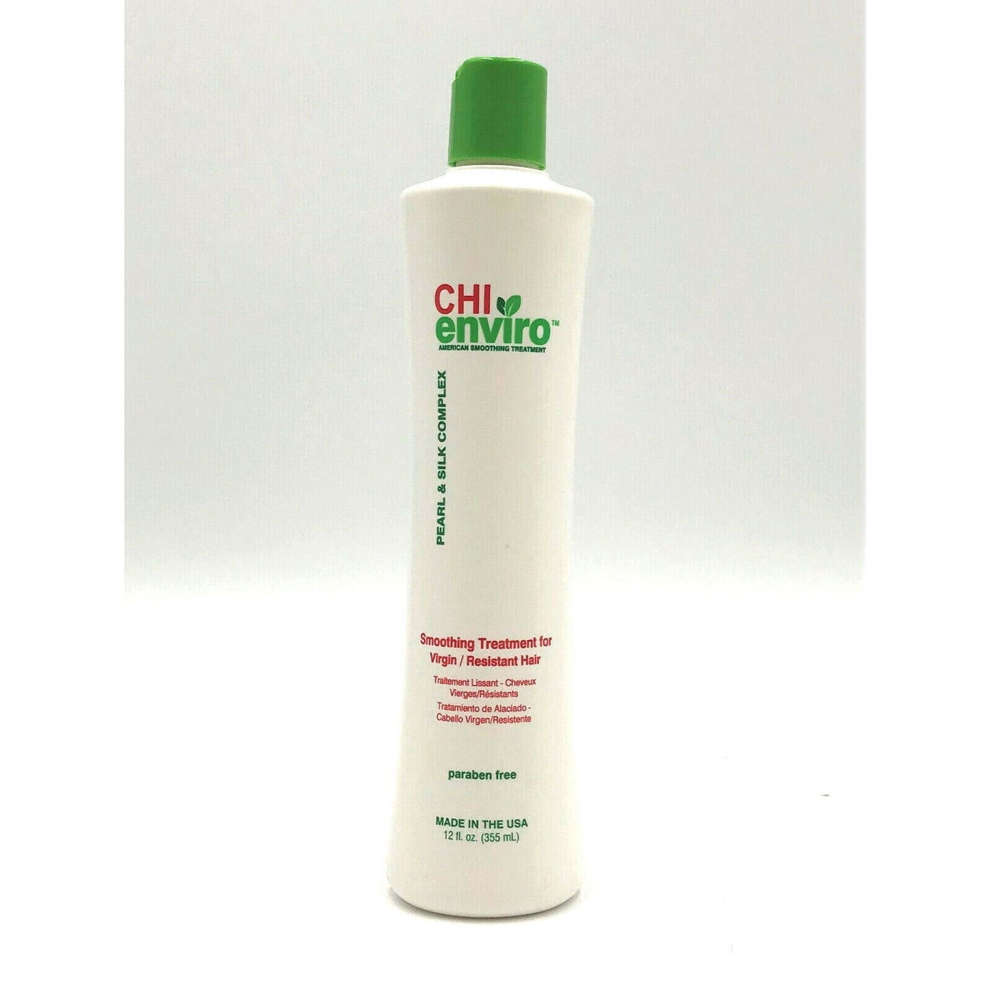CHI Enviro Smoothing Treatment For Virgin & Resistant Hair Paraben Free 12 oz