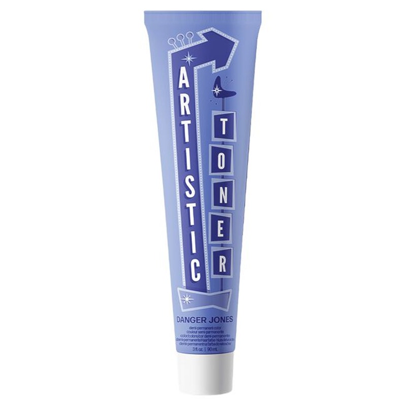 Danger Jones Artistic Toner Demi-Permanent Cream Hair Color 3 fl.oz-Cool Blonde