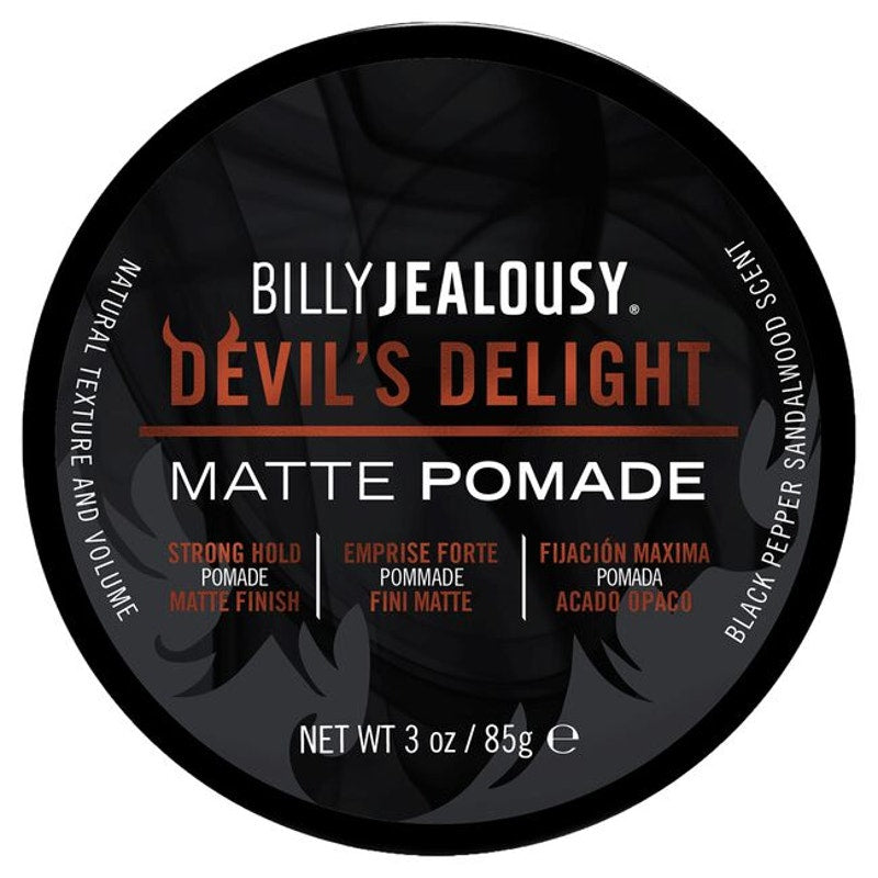 Billy Jealousy Devils Delight Strong Hold Matte Pomade 3 oz