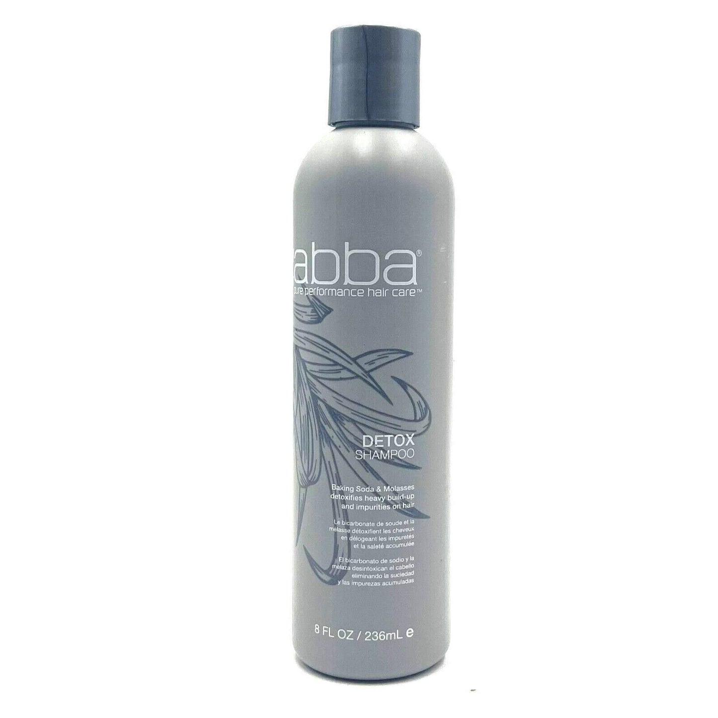 Abba Detox Shampoo Detoxifies Heavy Build-Up 8 oz