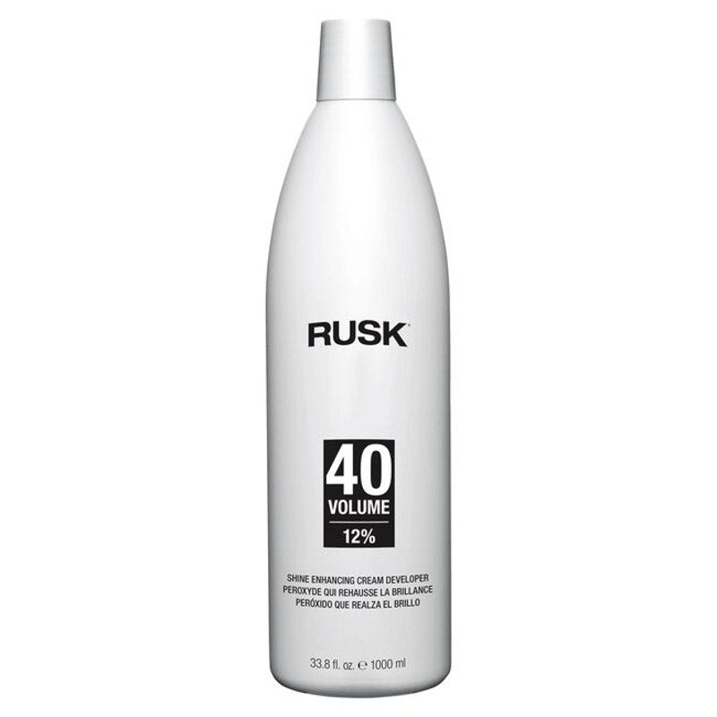 Rusk Universal Shine Enhancing 40V Cream Developer 33.8 fl.oz-2 Pack