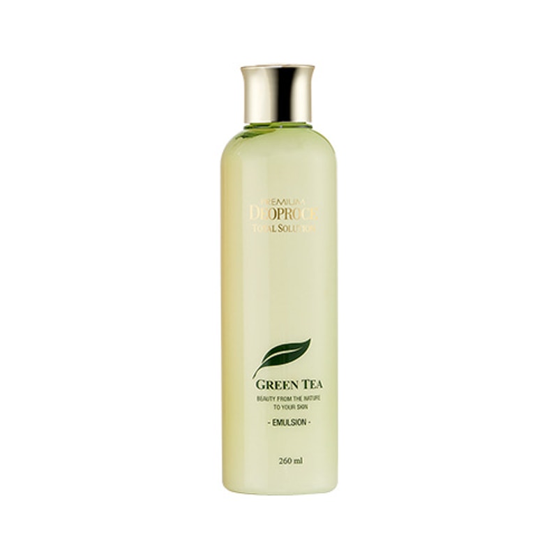 Premium Deoproce Green Tea Skin Care 3 Set Toner, Emulsion, and Cream