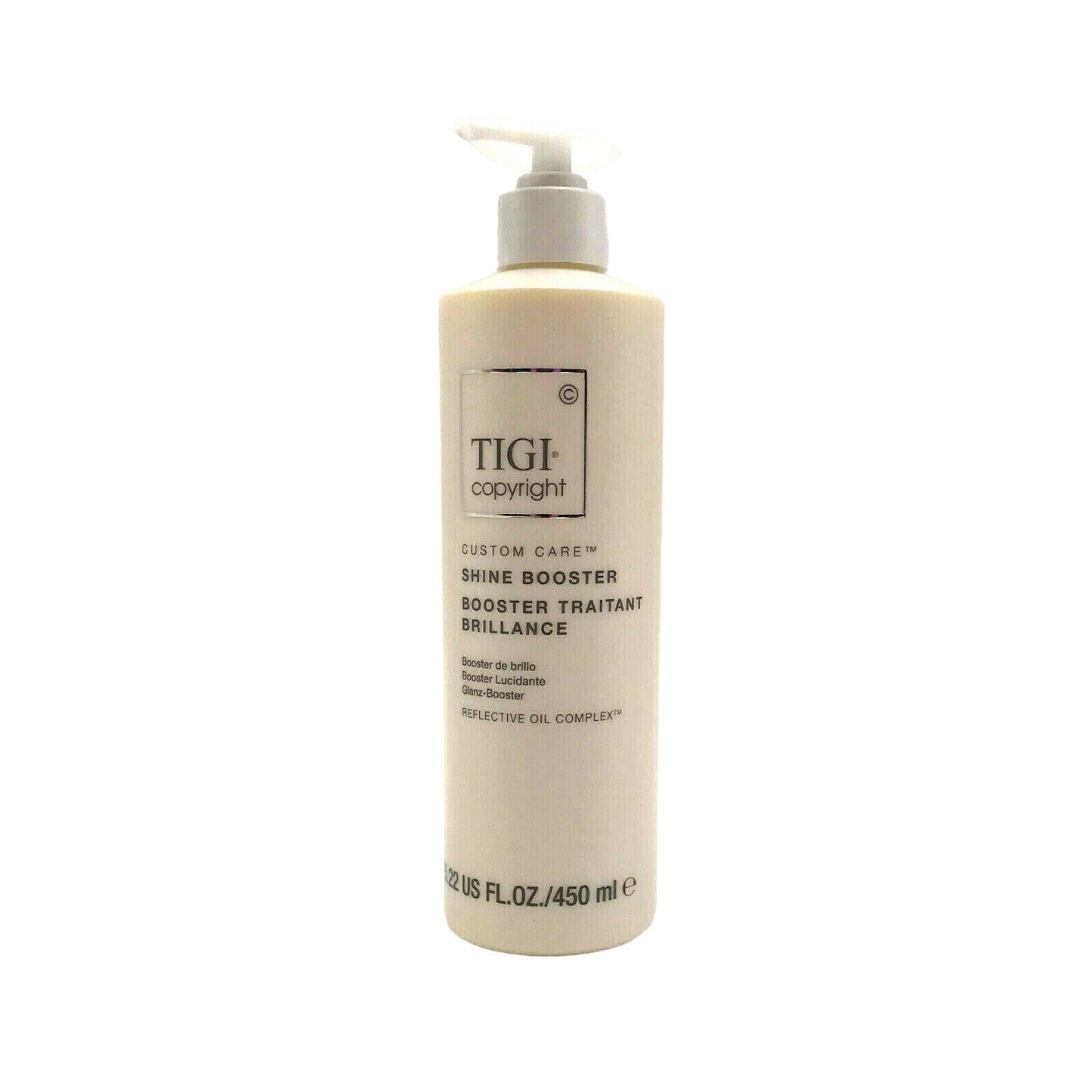 TIGI Copyright Custom Care Shine Booster Reflective Oil Complex 15.22 oz