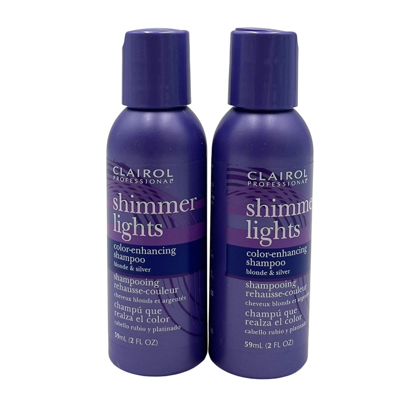 Clairol Shimmer Lights Color Enhancing Shampoo & Conditioner 2 fl.oz Duo