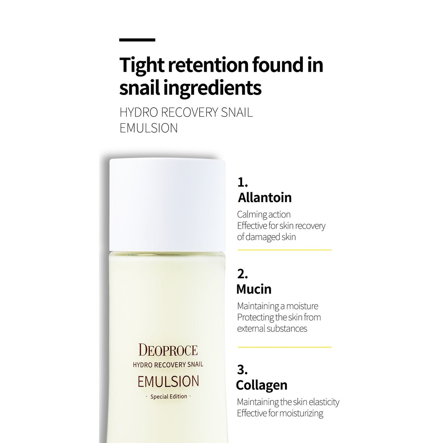 Hydro Recovery Snail Emulsion 380ml