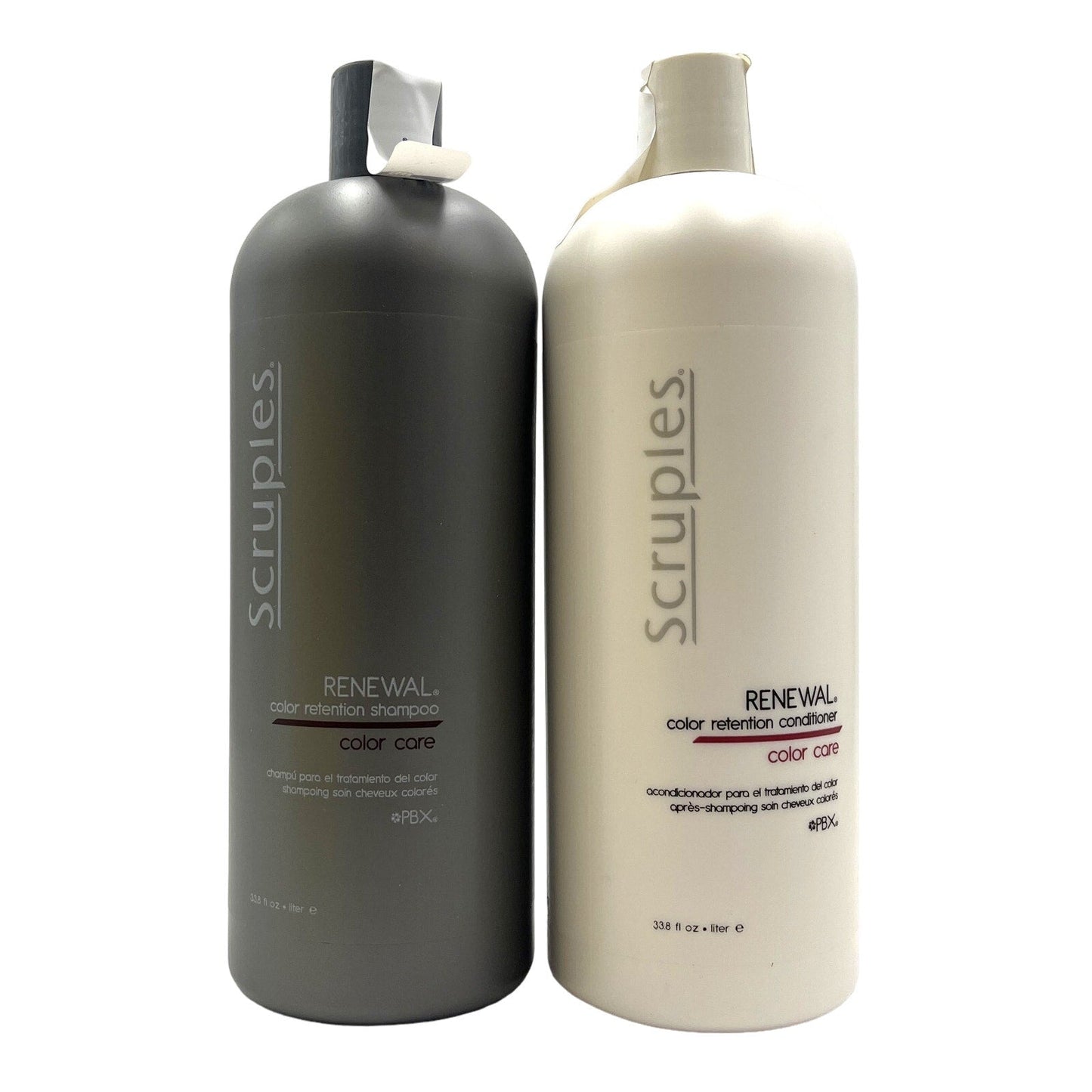 Scruples Renewal Color Retention Shampoo & Conditioner Liter 33.8 fl.oz Duo
