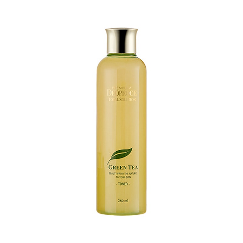 Premium Deoproce Green Tea Skin Care 3 Set Toner, Emulsion, and Cream