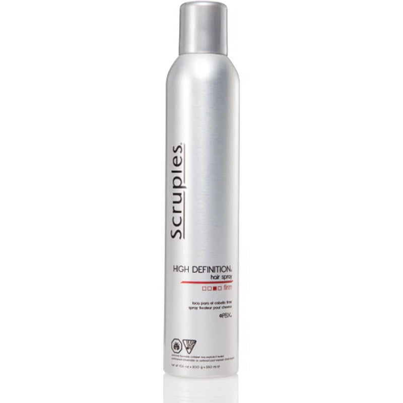 Scruples High Definition Hair Spray 10.6 oz & Travel size 2 oz Duo