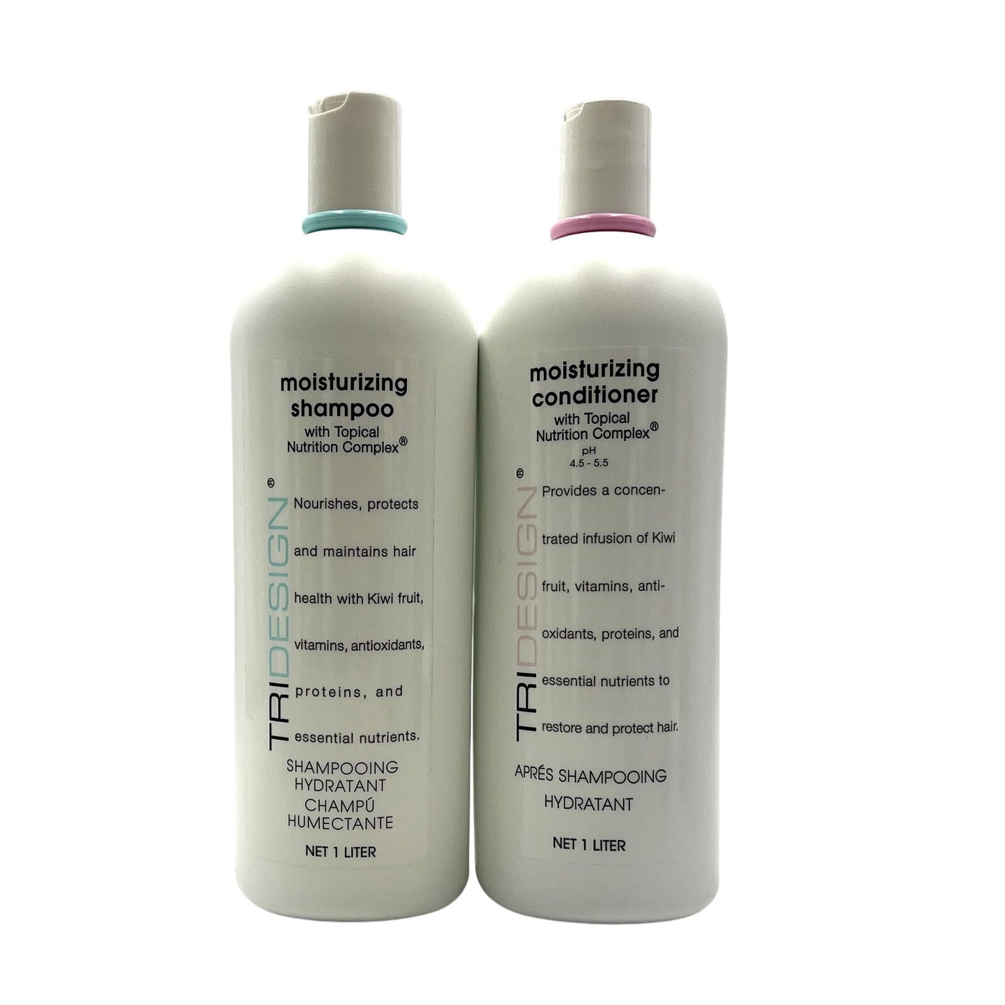 TRI TRIDESIGN Moisturizing Shampoo & Conditioner 33.8 fl.oz Duo