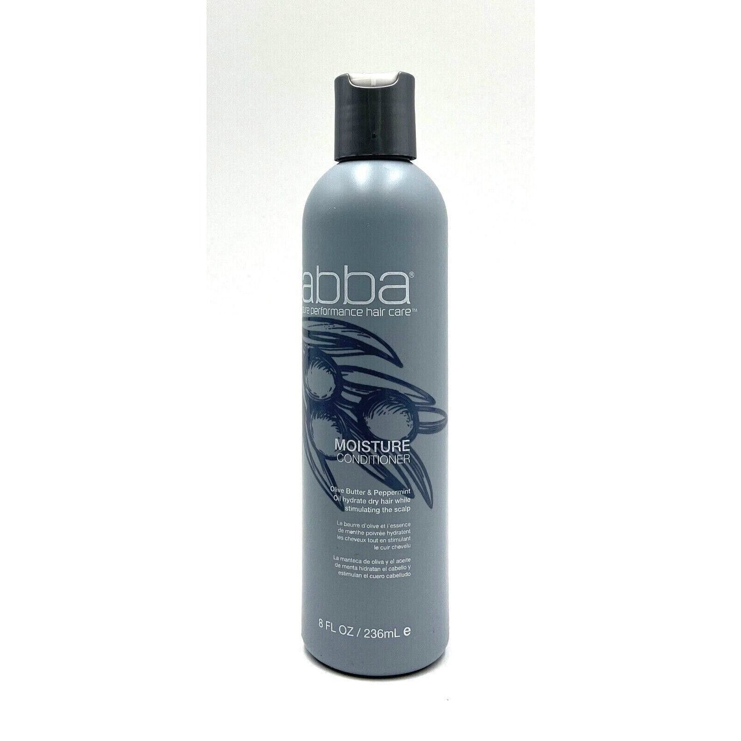 Abba Hair Care Moisture Conditioner Olive & Peppermint Oil/Dry Hair 8 oz
