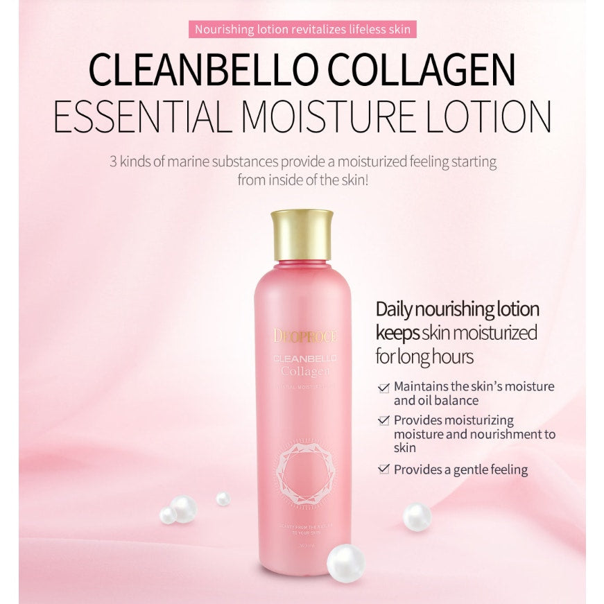 Deoproce Cleanbello Collagen Essential Moisture Lotion 260ml