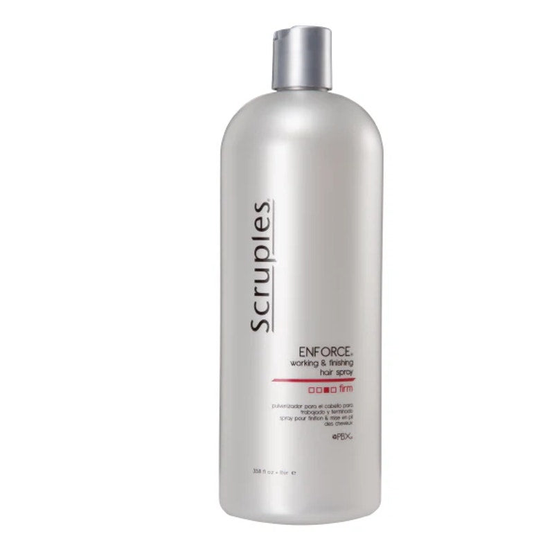 Scruples Enforce Working & Finishing Hair Spray 33.8 fl.oz-2 Pack