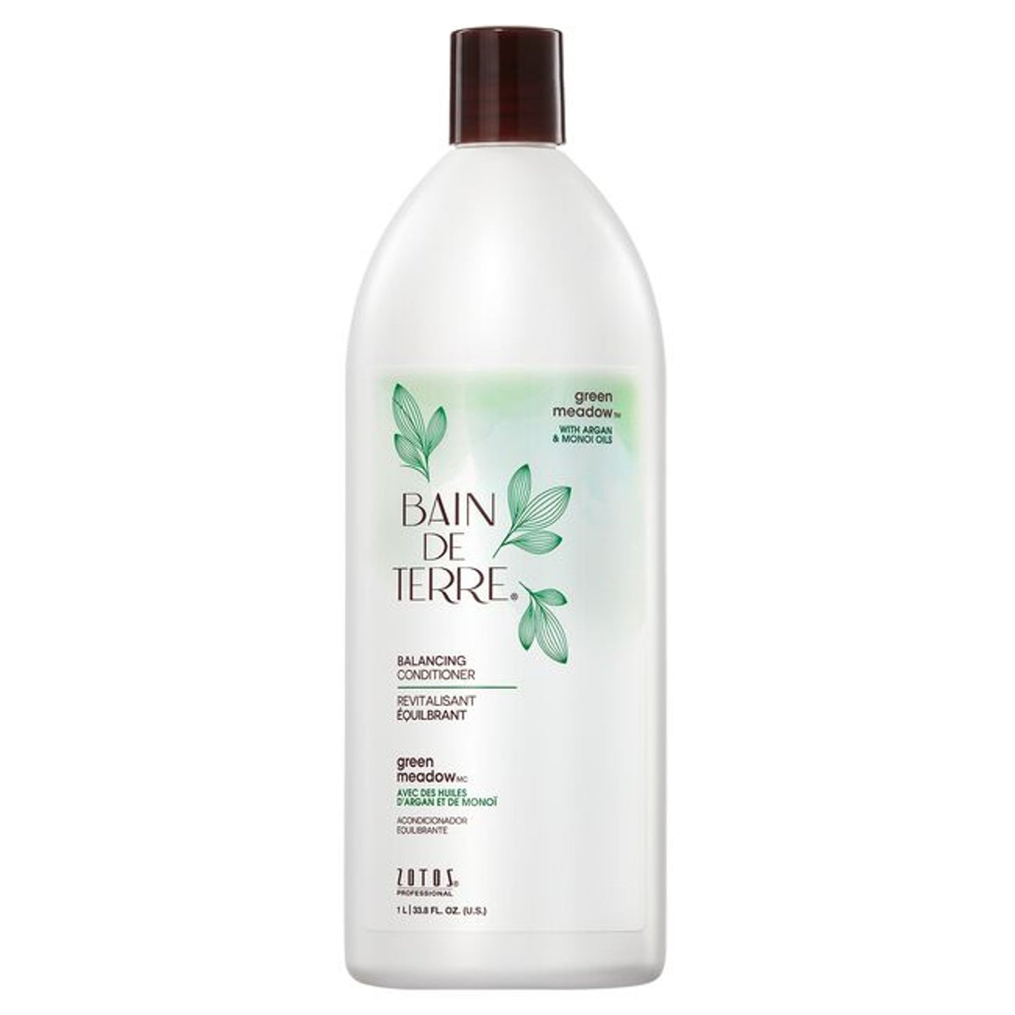 Bain De Terre Green Meadow Balancing Shampoo & Conditioner 33.8 oz Duo