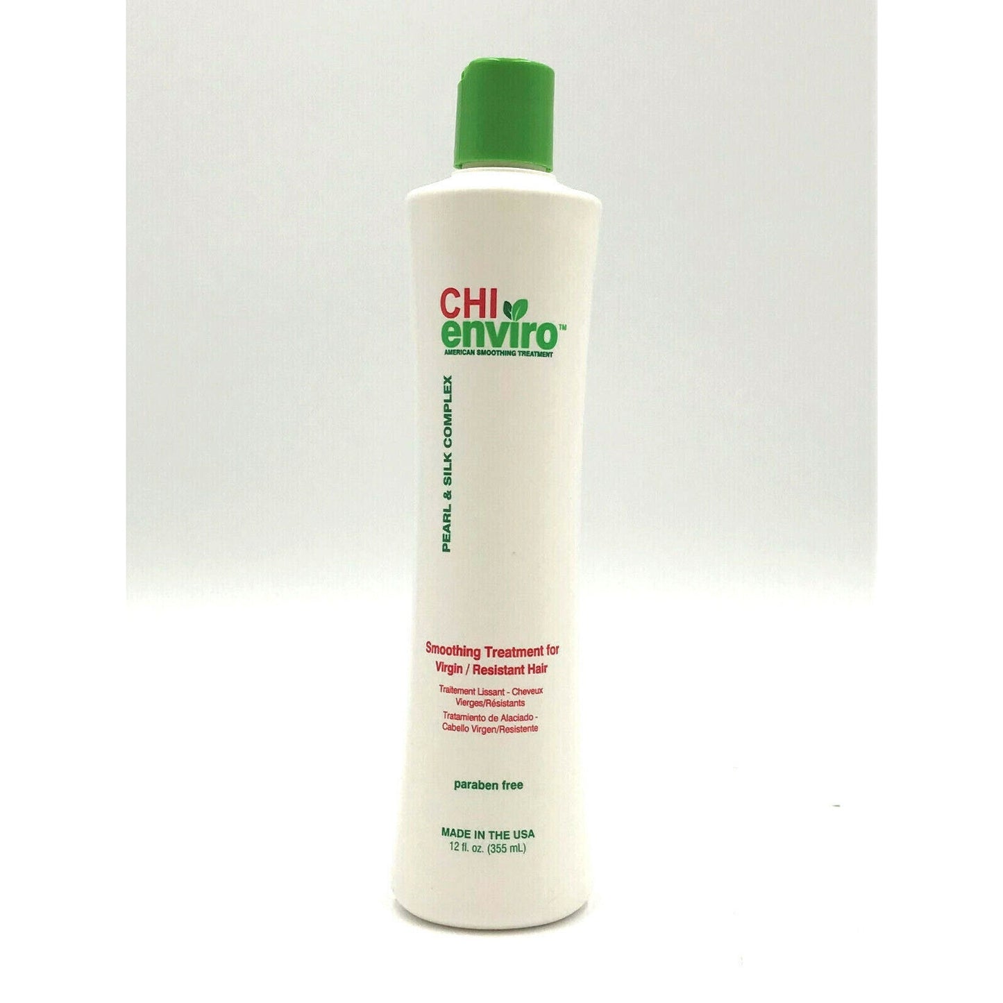 CHI Enviro Smoothing Treatment For Virgin & Resistant Hair Paraben Free 12 oz