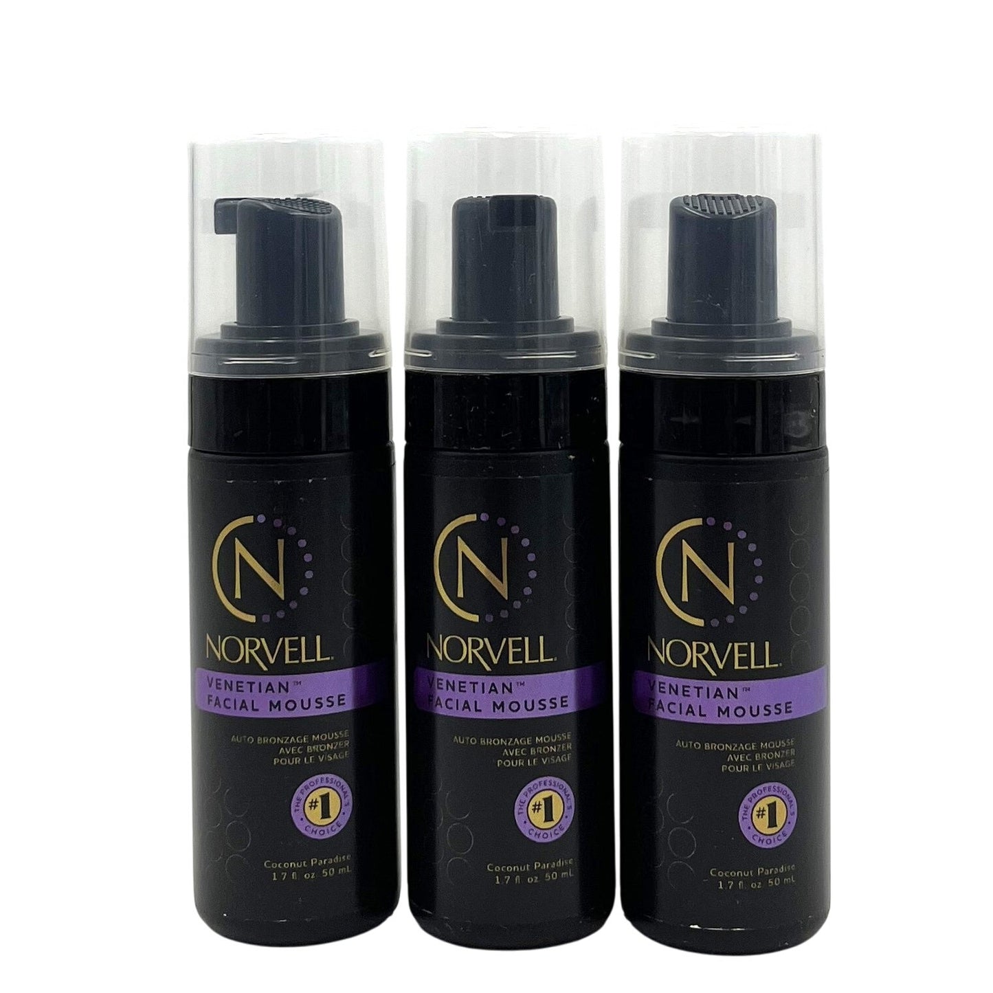Norvell Venetian Facial Mousse 1.7 fl.oz -3 Pack