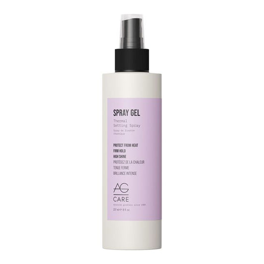 AG Care Curl Spray Gel Thermal Setting Spray 8 oz