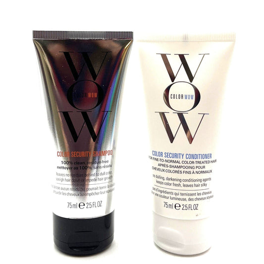 Color Wow Color Security Shampoo & Conditioner - Normal, Color Treated Hair 2.5 oz Duo