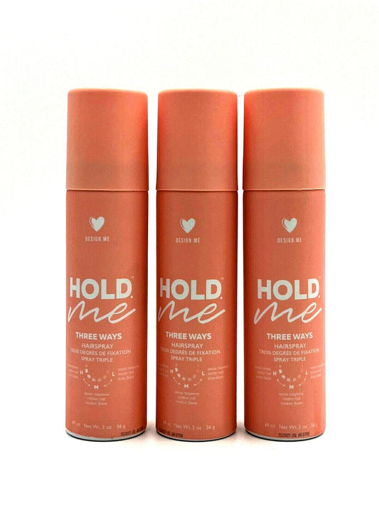 DesignMe Hold Me Three Ways Hairspray 2 oz-Pack of 3