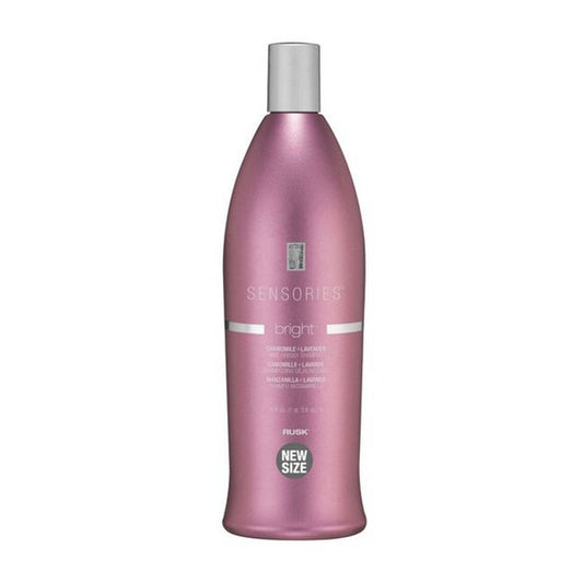 RUSK Sensories Bright Chamomile+Lavender Anti-Brassy Shampoo 35 oz-4 Pack