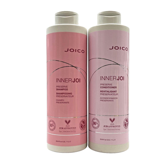 Joico InnerJoi Preserve Shampoo & Conditioner 33.8 oz Duo