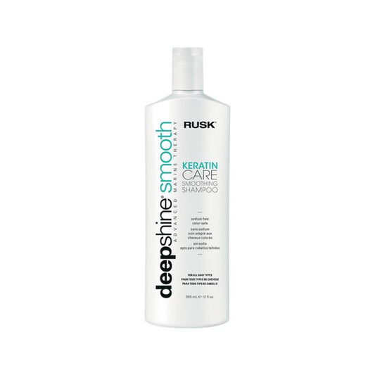 Rusk Keratin Care Smoothing Shampoo - Deepshine 12 fl.oz