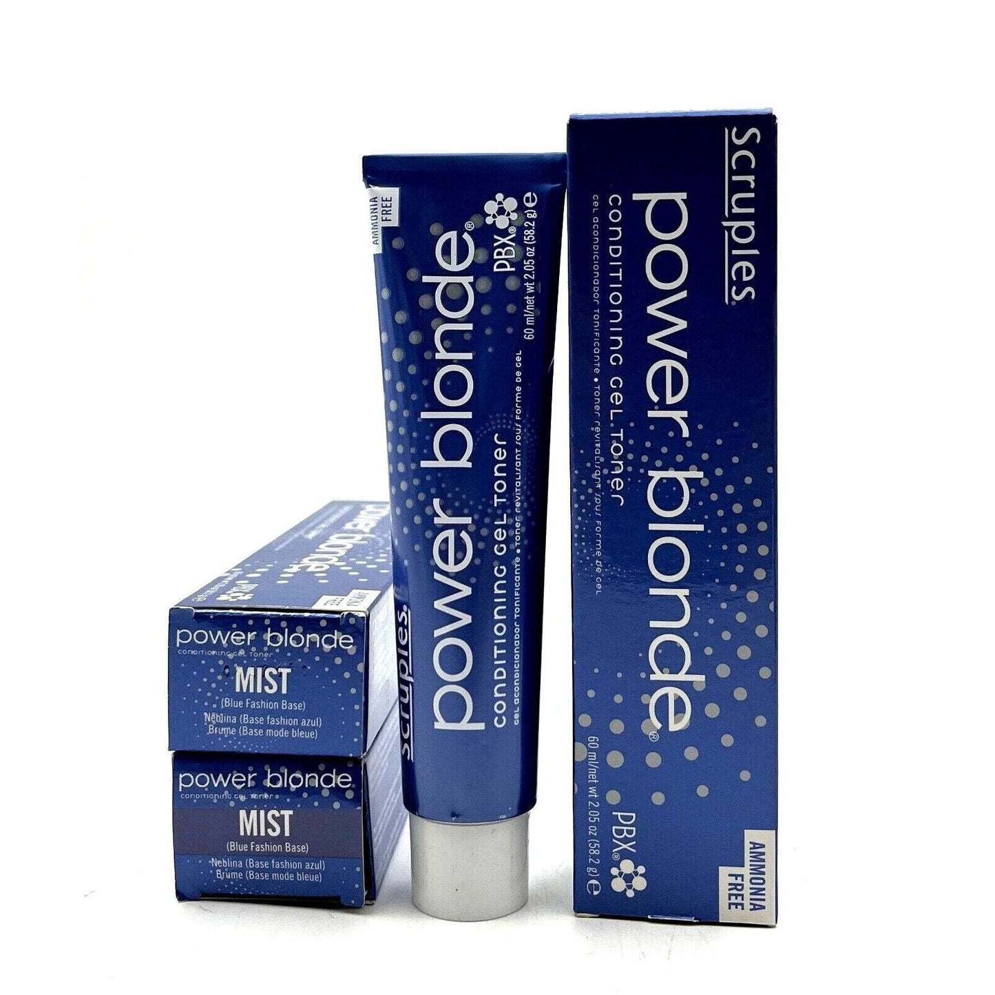 Scruples Power Blonde Conditioning Gel Toner Mist 2.05 oz-2 Pack