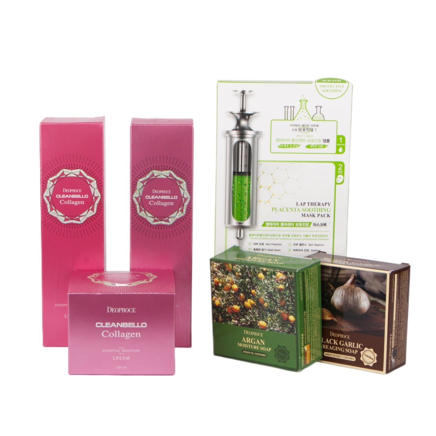 Korean Skincare Collagen Moisture Gift Set, Spa Kit, K-Beauty, Birthday, Holiday