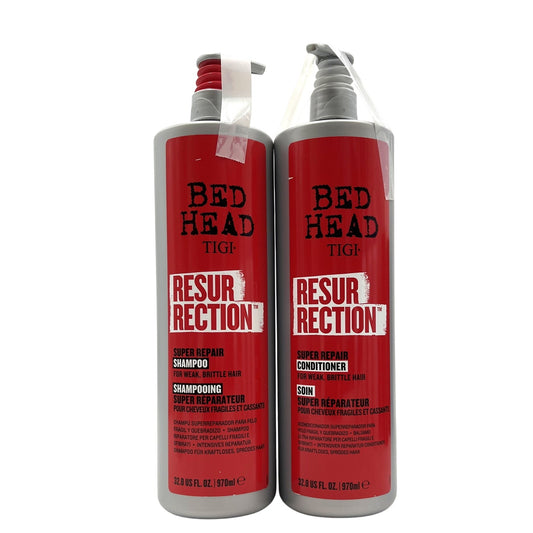 TIGI Bed Head Resurrection Super Repair Shampoo & Conditioner 32 fl.oz
