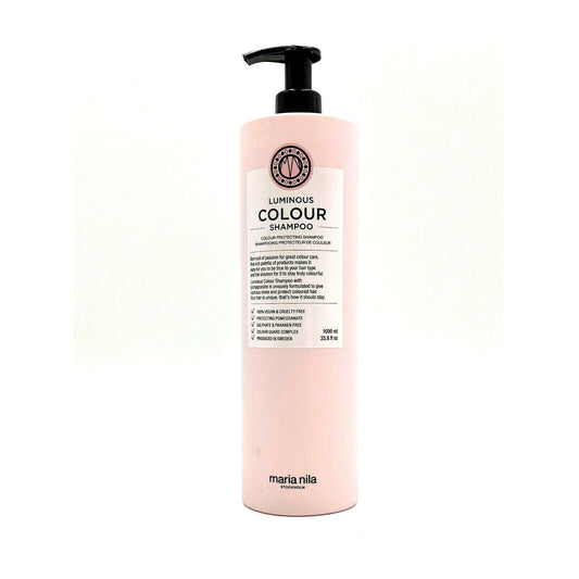 Maria Nila Luminous Colour Protecting Shampoo 33.8 oz Swedish 100% Vegan