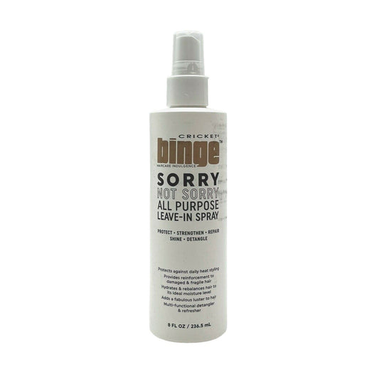 Cricket Binge Sorry Not Sorry All Purpose Leave-In Spray 8 oz