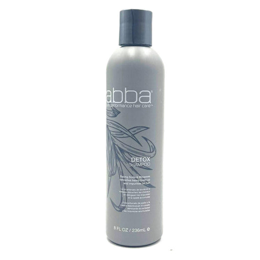 Abba Detox Shampoo Detoxifies Heavy Build-Up 8 oz