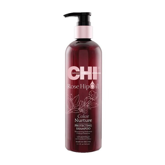 CHI Rose Hip Oil Color Nuture Protecting Shampoo 11.5 fl.oz