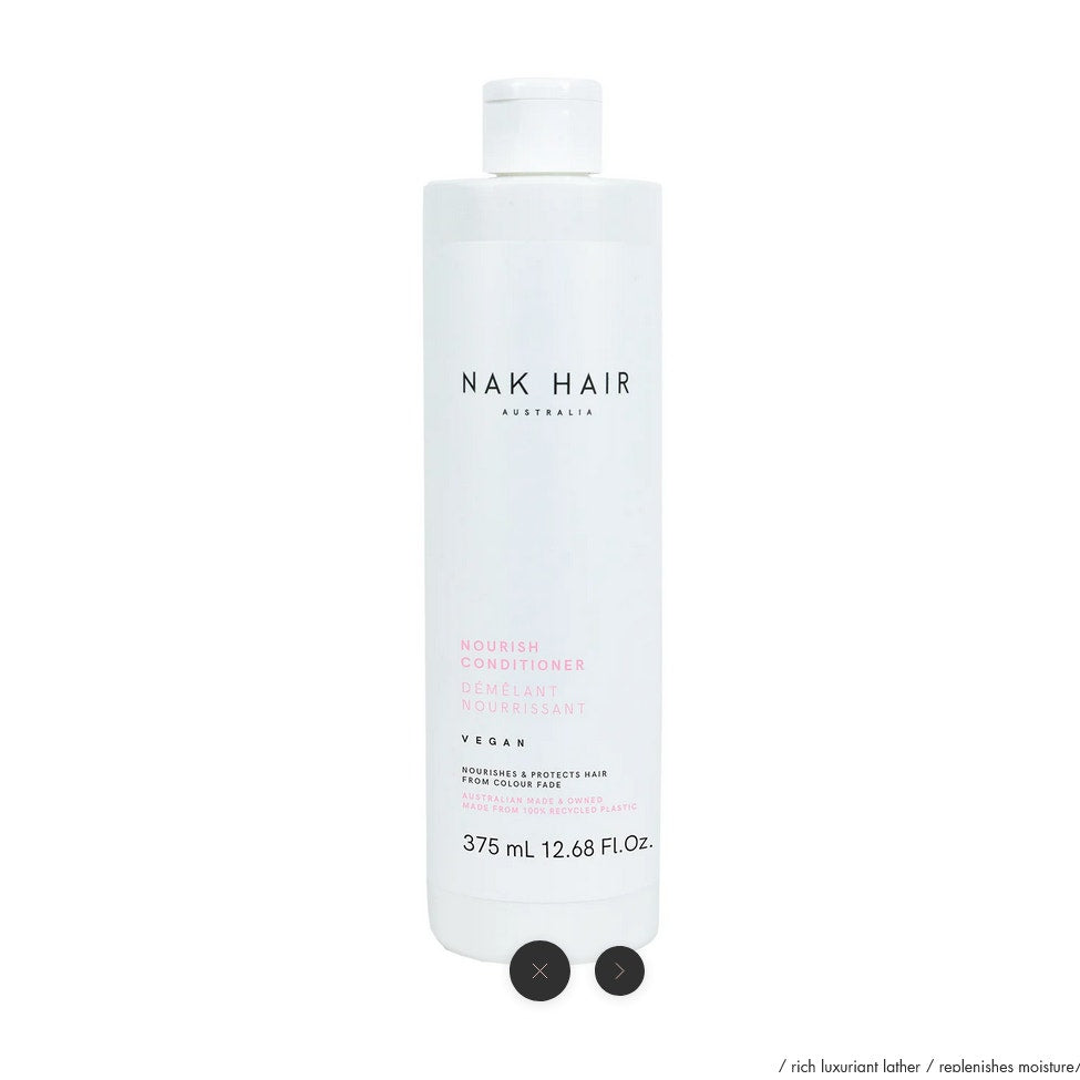 NAK - Nourish Shampoo & Conditioner Litre