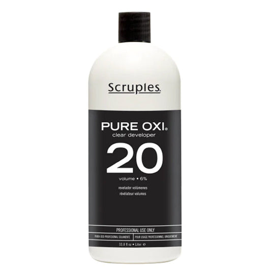 Scruples Pure Oxi Clear Developer 20 Volume 33.8 oz-2 Pack