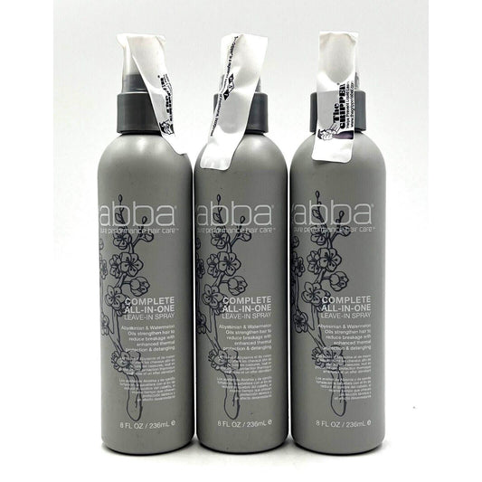 ABBA Complete All-In-One Leave-In Spray 8 oz-3 Pack