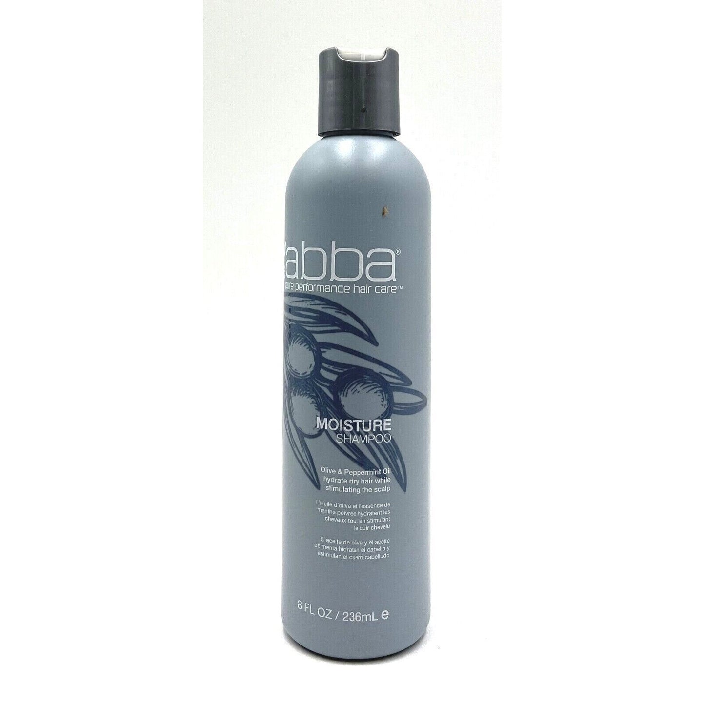 Abba Hair Care Moisture Shampoo Olive & Peppermint Oil/Dry Hair 8 oz