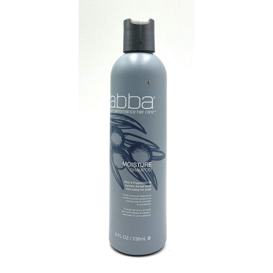 Abba Hair Care Moisture Shampoo Olive & Peppermint Oil/Dry Hair 8 oz