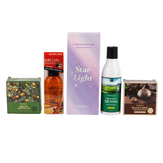 Korean Hair Care Starlight Gift Set, Spa Kit, K-Beauty, Birthday, Holiday