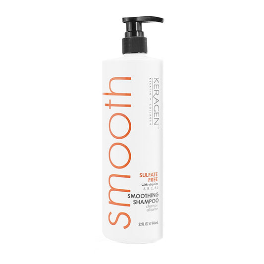 Keragen Smooth Sulfate-Free Smoothing Shampoo & Conditioner, 32 oz