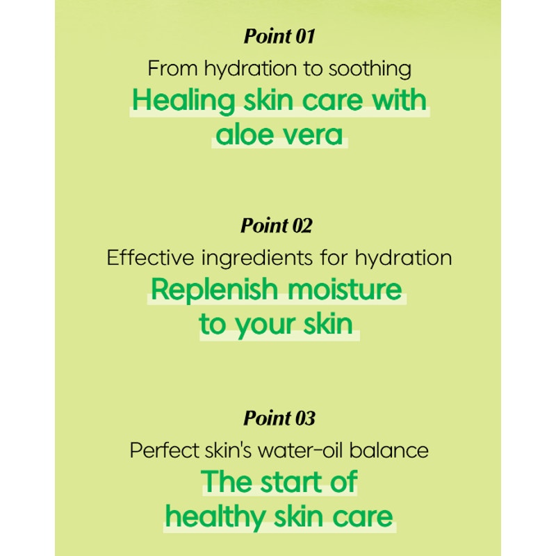 Korean Skincare Aloe Vera Oasis Gift Set, Spa Kit, K-Beauty, Birthday, Holiday