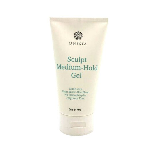 Onesta Sculpt Medium-Hold Gel Made With Plant Based Aloe Blend 5 oz