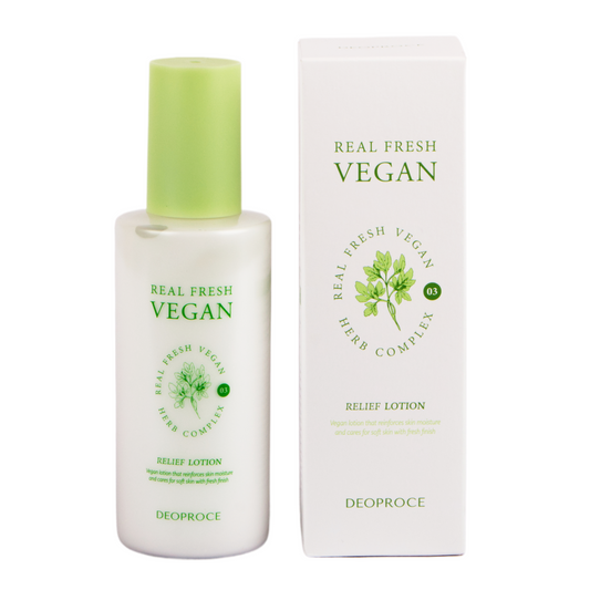 Deoproce Real Fresh Vegan Relief Lotion 200 ml
