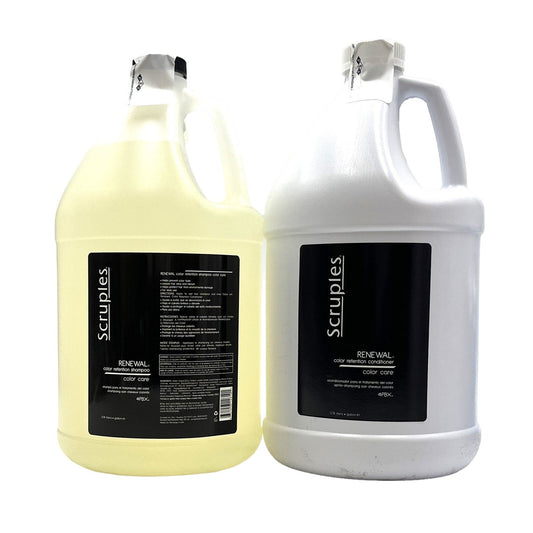 Scruples Renewal Color Retention Shampoo & Conditioner Gallon Size Duo