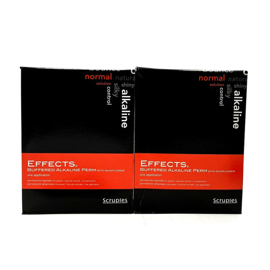 Scruples Effects Buffered Alkaline Perm With Sunflower/Normal-2 Pack