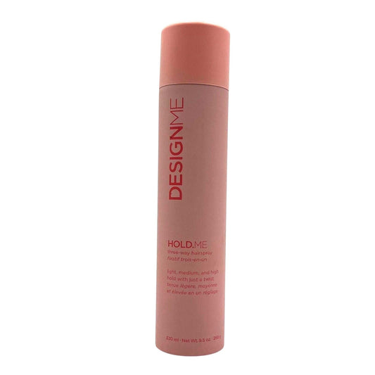 DesignMe Hold.Me Three Way Hairspray Light Medium High Hold 9.5 oz