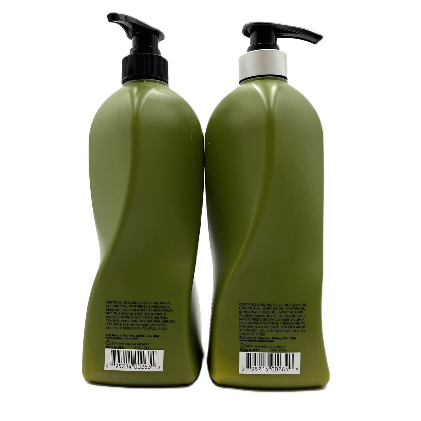 ELC Dao of Hair Smooth Frizz Free Shampoo & Conditioner 33.8 fl.oz Duo