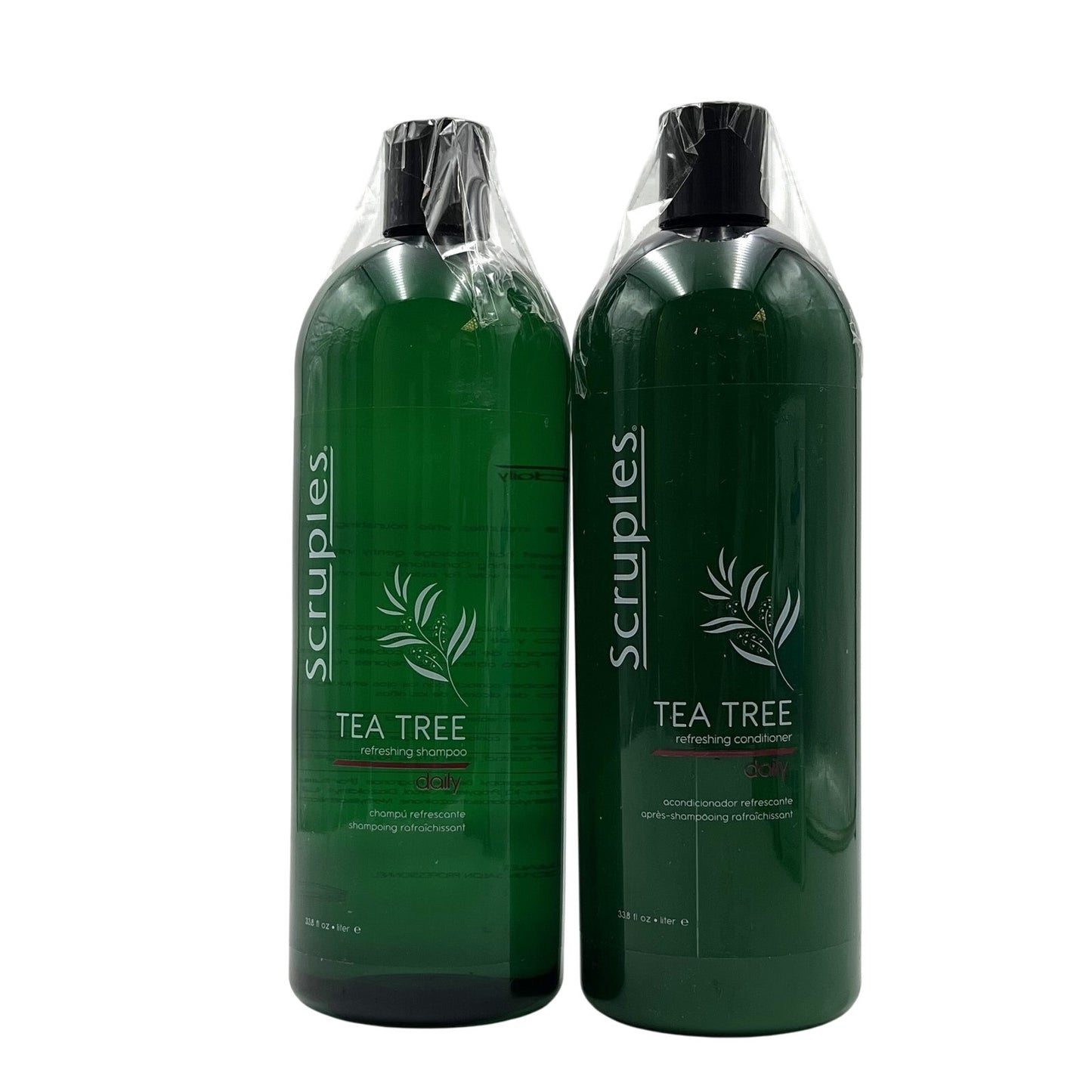Scruples Tea Tree Refreshing Shampoo & Conditioner 33.8 fl.oz