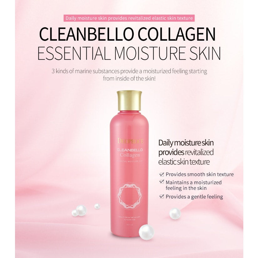 Deoproce Cleanbello Collagen Essential Moisture Skin 260ml