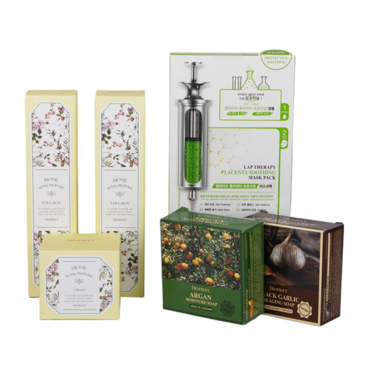 Korean Skincare Royal Propolis Gift Set, Spa Kit, K-Beauty, Birthday, Holiday